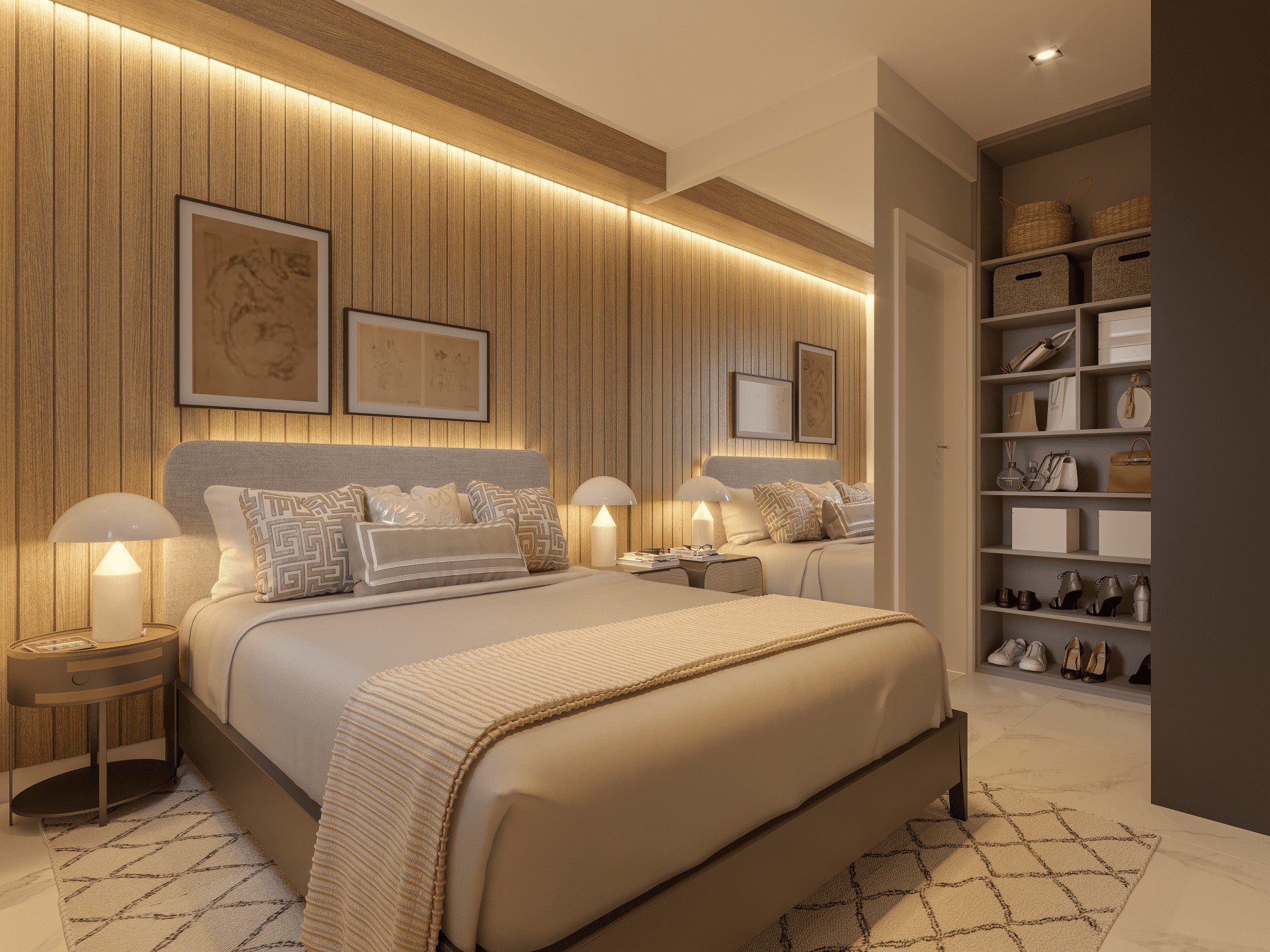 Suíte máster • 62 m²