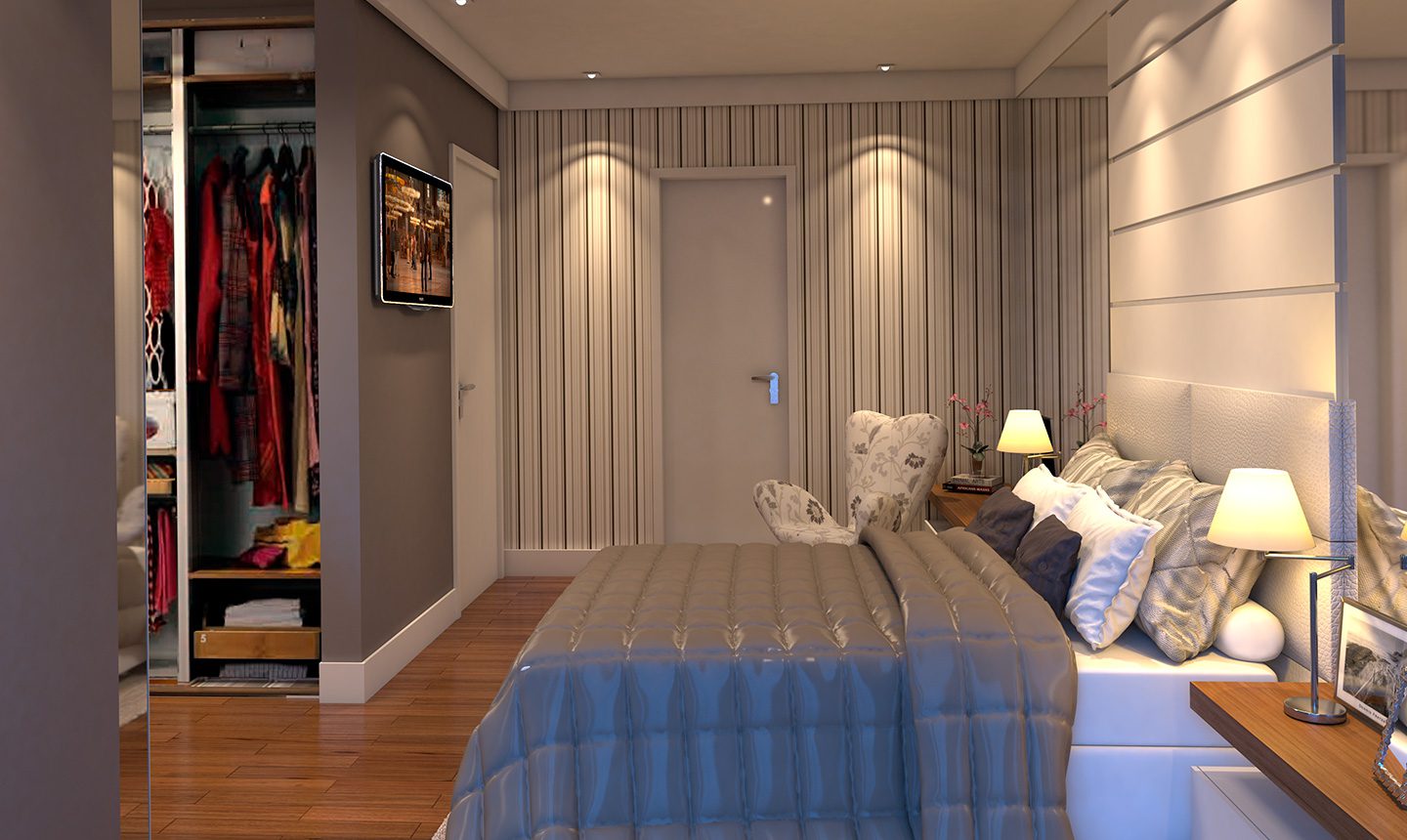 Suíte máster • 130 m²