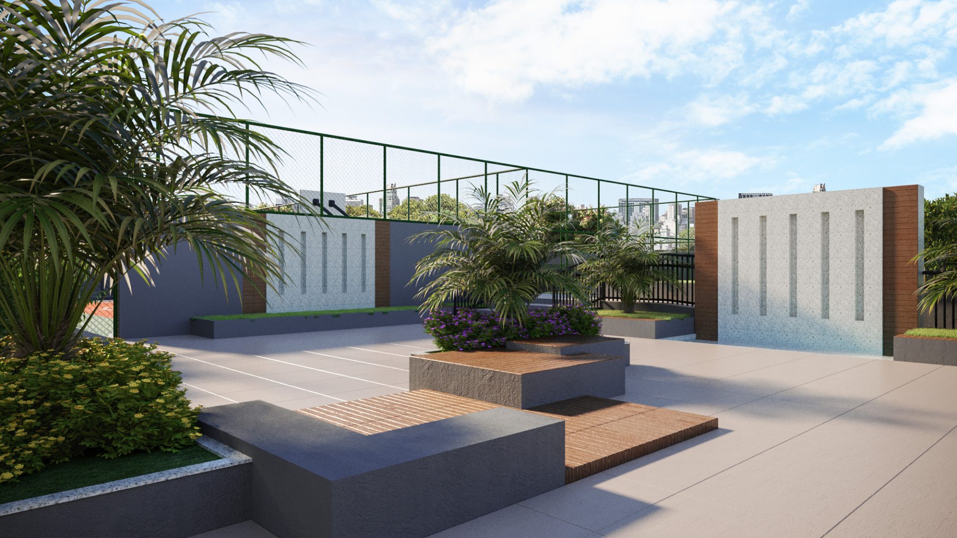 Praça de convivência