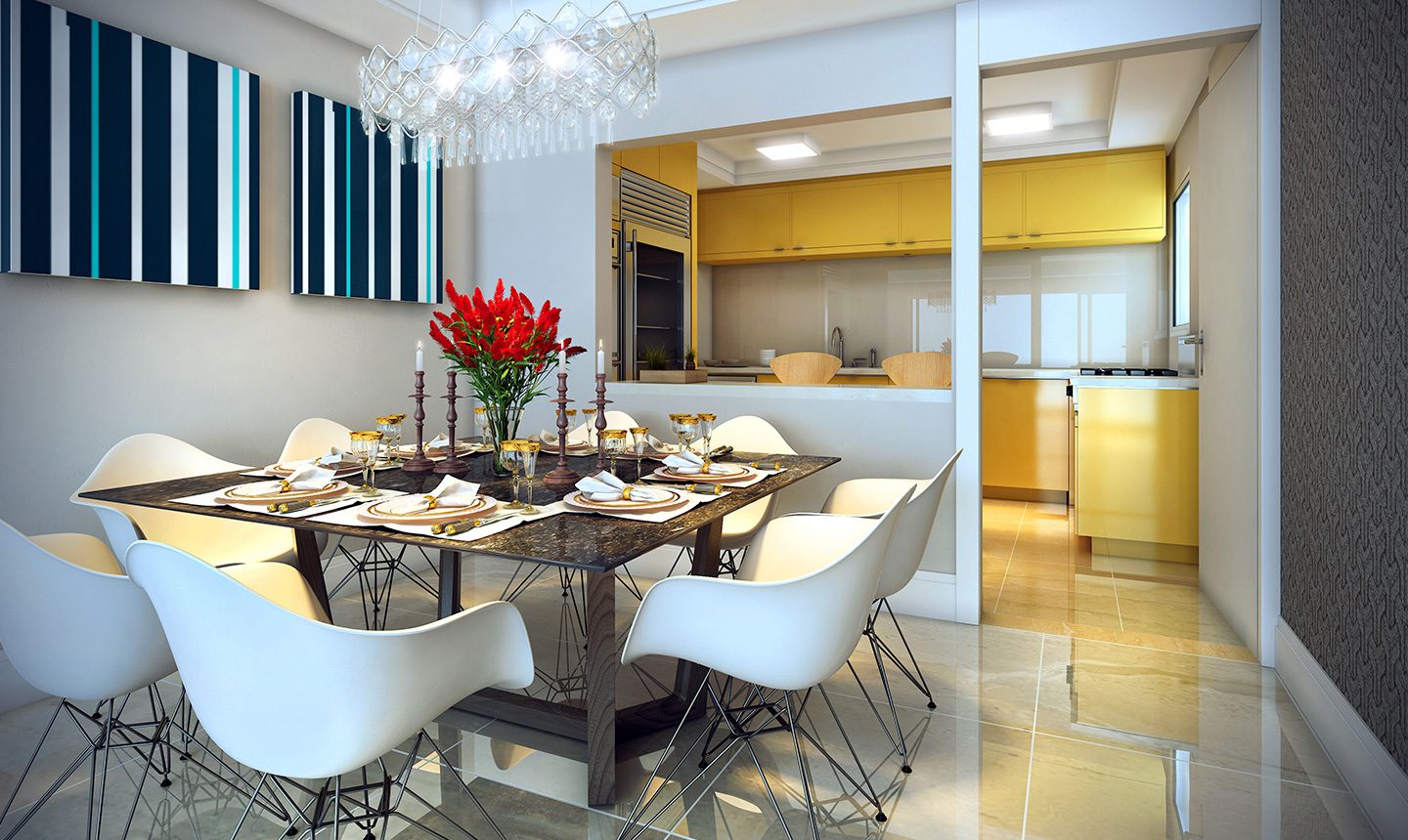Sala de jantar • 140 m²