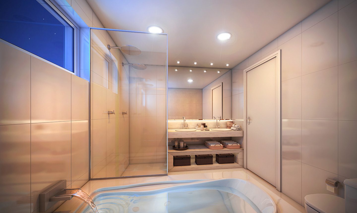 Hidromassagem • 175 m²