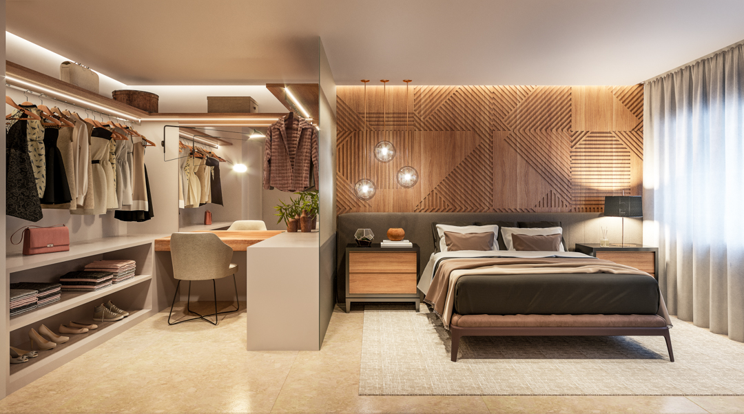 Suíte máster • 131 m²