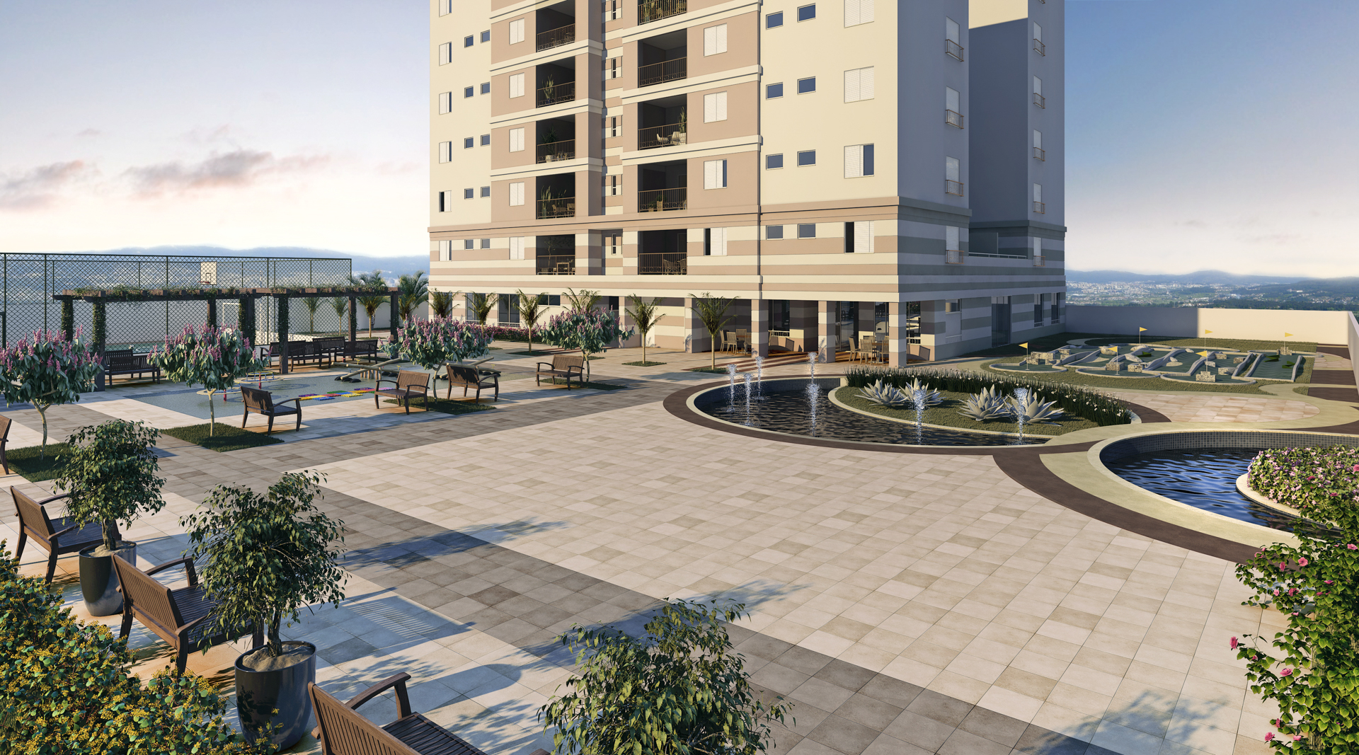 Praça de convivência